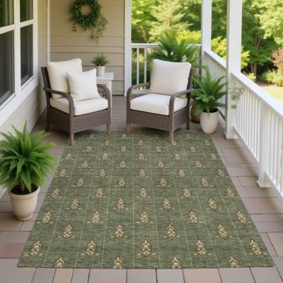 Addison Rugs Machine Washable Indoor/ Outdoor Globa Trinidad Chantille Rug
