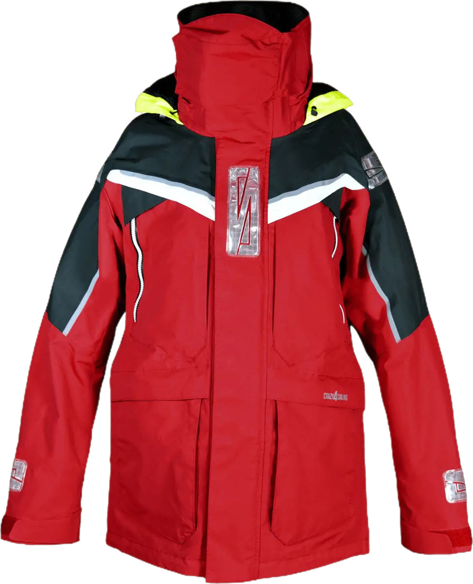 Herren Stavanger Ocean Segeljacke, Rot, XS
