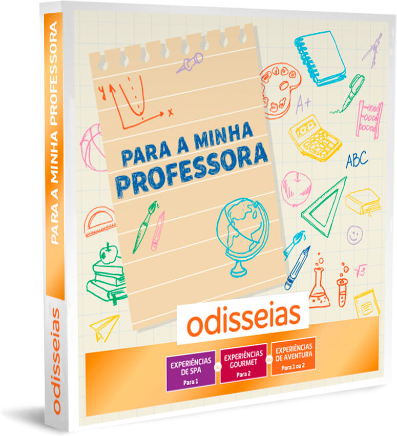 Para a Minha Professora   1000 Experiências à Escolha