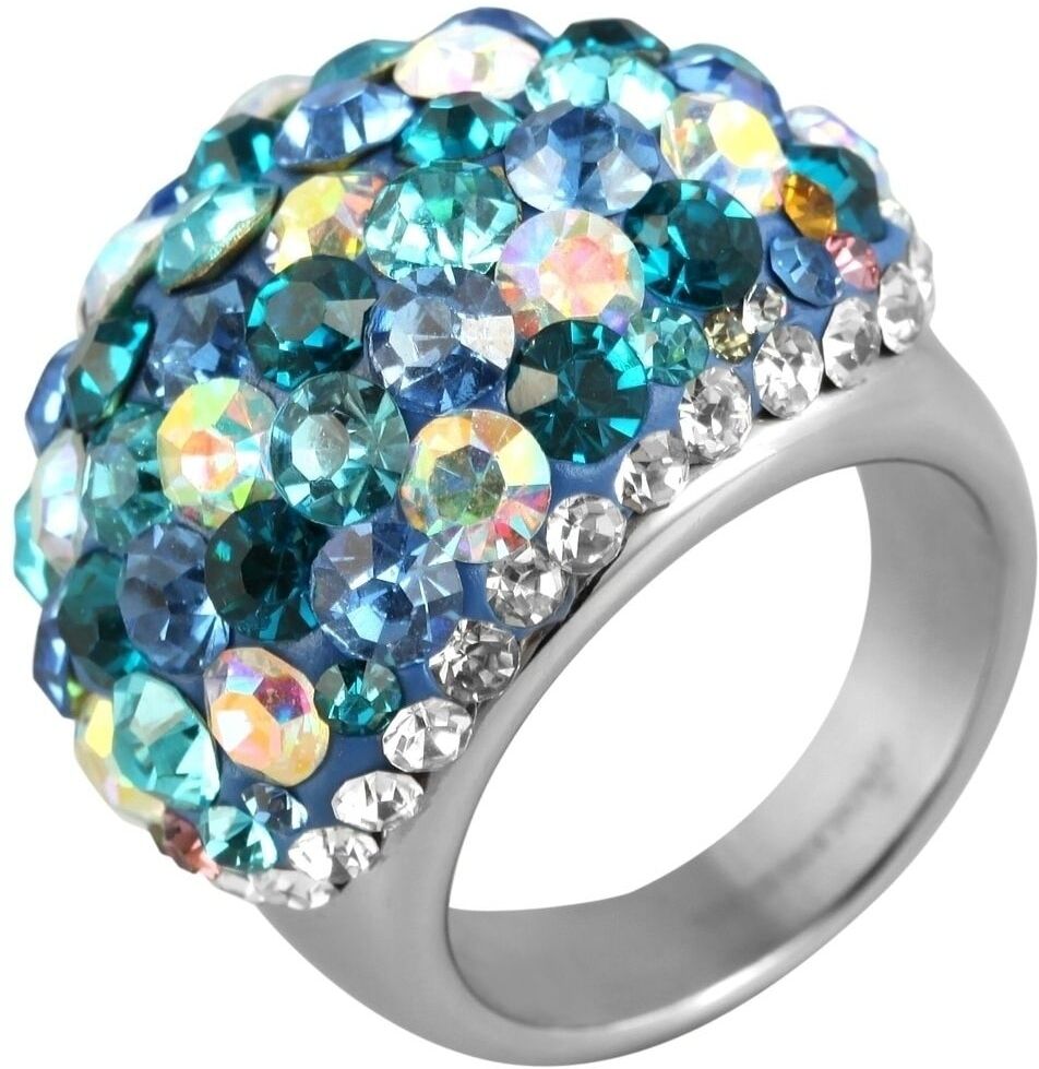 Fingerring AKZENT "Ismene, langlebig" Gr. 54, silber (silberfarbig), Fingerringe, Damen, 54, Edelstahl, Fingerring