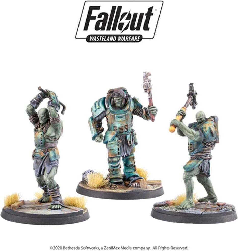 Modiphius Fallout Wasteland Warfare Supermutanten Skirmishers