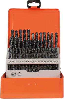 Projahn Spiralbohrer-Set, HSS-R, 41-teilig, Ø 6–10 mm / 0,1 mm Schritte, in Bohrerkassette