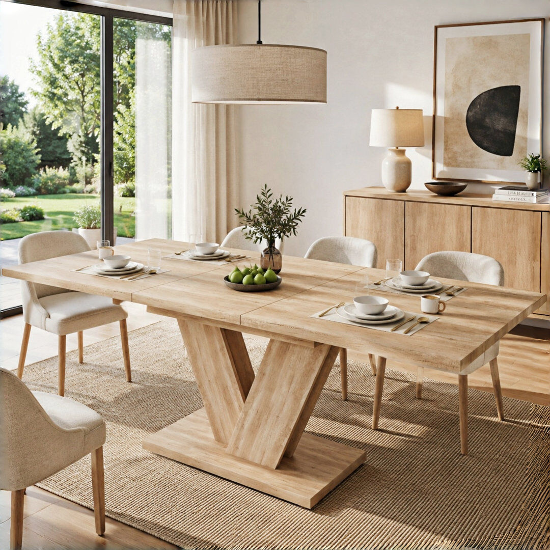 Metro 180 cm Dining Table Oak