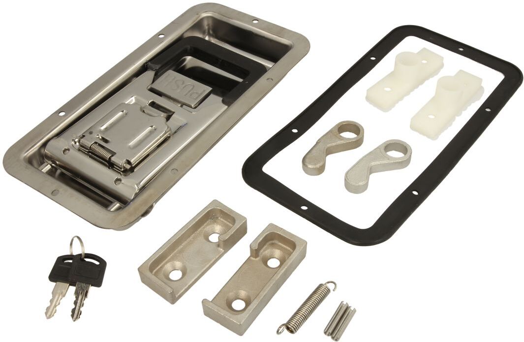 Cargoparts Serratura, serratura eccentrica con fermo E169