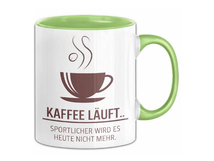 Trendation Tasse Kaffeeliebhaber Tasse Geschenk Lustige Geschenkidee Spruch Kaffee Lä