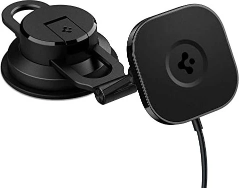Spigen OneTap 3 Pro Wireless Car Charger Mount MagSafe Dashboard/Windshield ITS35W-3 Black