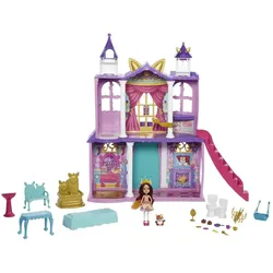 Mattel Enchantimals Royals Ballzauber Schloss mit Felicity Fox Puppe & Flick Tierfigur