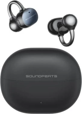 Soundpeats Pop clip2 Black
