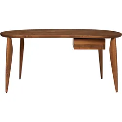 Feve Schreibtisch 160 cm, Walnussholz