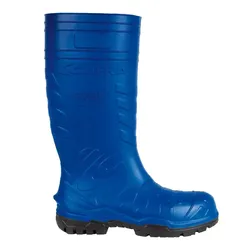 PU-Stiefel S5 "SAFEST BLUE" blau - 39 - Blau