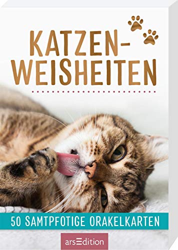 Katzenweisheiten. 50 samtpfotige Orakelkarten - Preis vom 06.10.2026 07:26:00 h