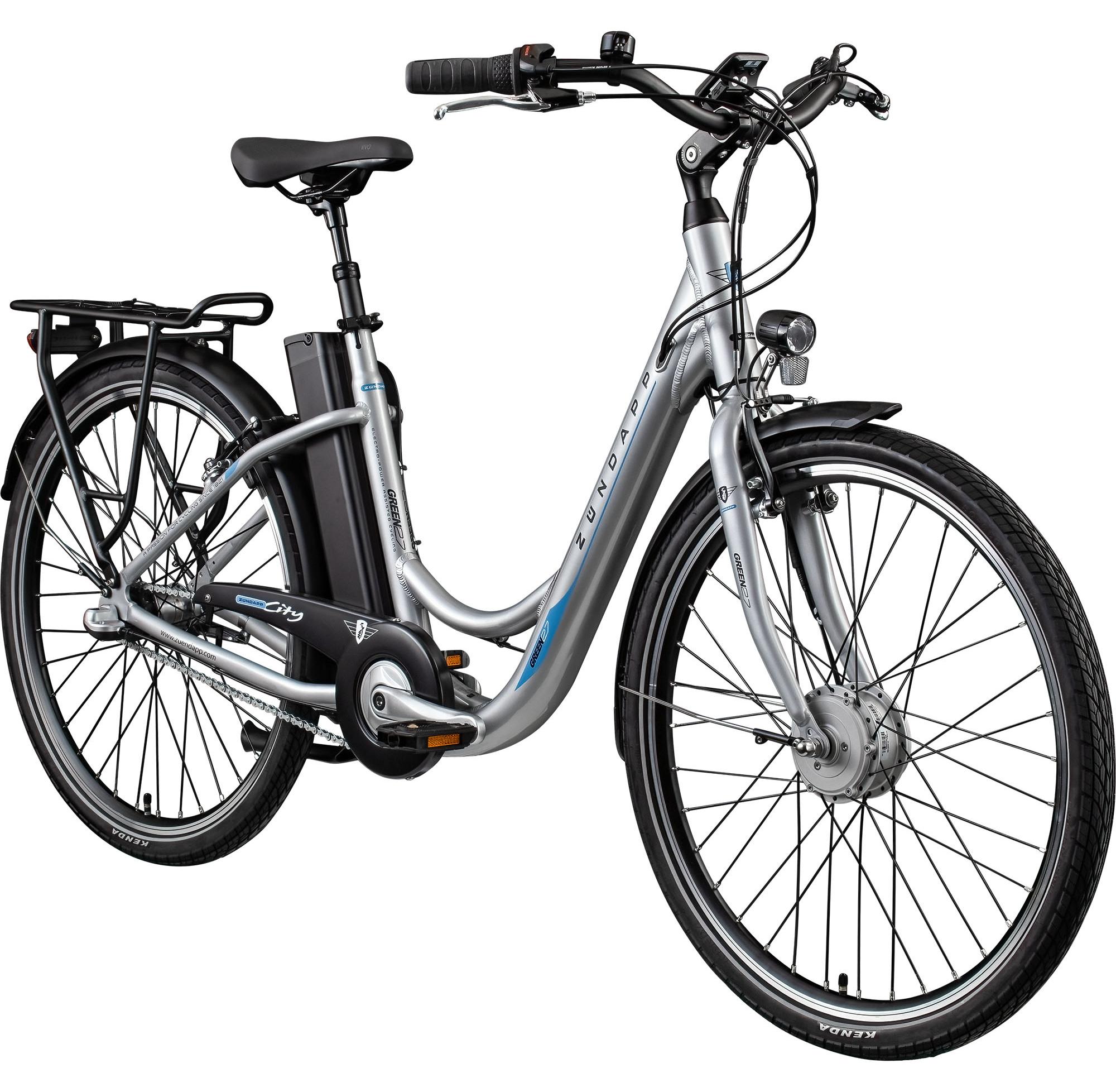 Zündapp Green 2.7 E Bike Damenfahrrad 26 Zoll grau