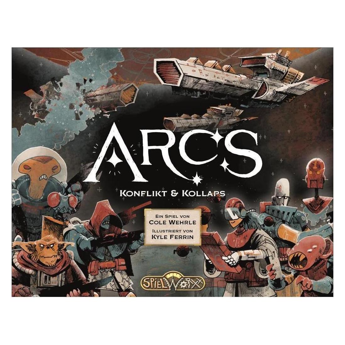 Spielworxx Arcs - Sci-Fi-Strategiespiel (Deutsch, 2 - 4 Spieler) (SPWD0018)