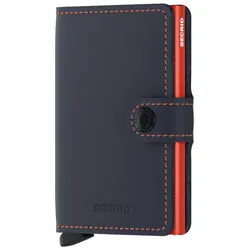 SECRID - MINIWALLET - MATTE - nightblue & orange