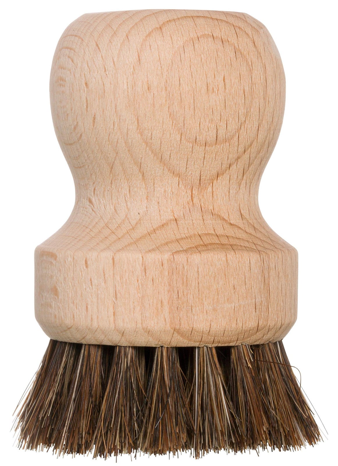 Dripio Zeefdrukborstel van beukenhout en paardenhaar, diameter: 5,5 cm
