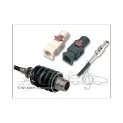 Calearo W / Seat / VW Antennenadapter Stecker: HC 97 (m) -> Fakra(m) cod. A e B.