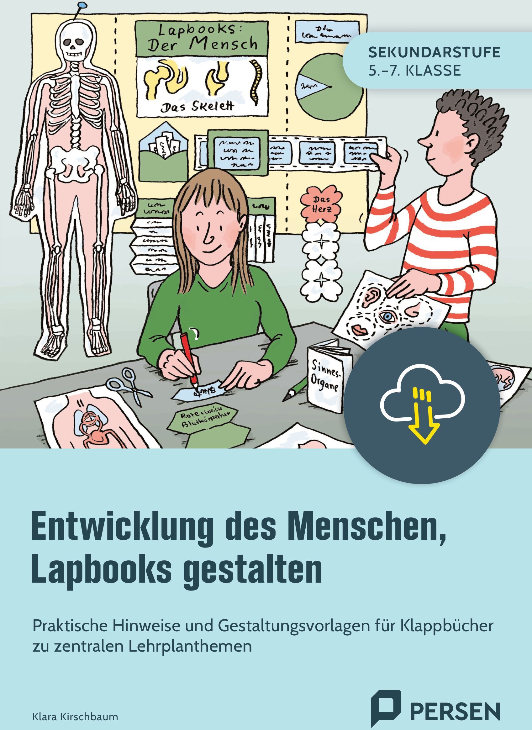 Persen Verlag Entwicklung des Menschen, Lapbooks gestalten