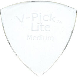 V-Picks Medium Pointed Lite Clear Transparent