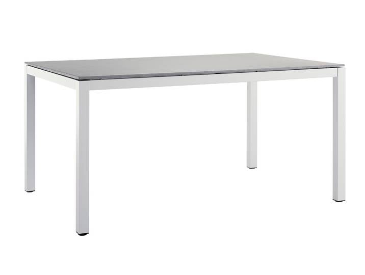Solpuri Classic Dining Tisch Aluminium White 140x80 - 220x100 cm