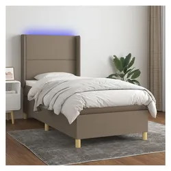vidaXL, Boxspringbett, Faranina (Flach mit Nägeln) (100 x 200 cm)