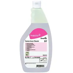 Diversey Suma Inox Classic D7 Pflegeprodukt für Chromstahlflächen 750 ml Flasche