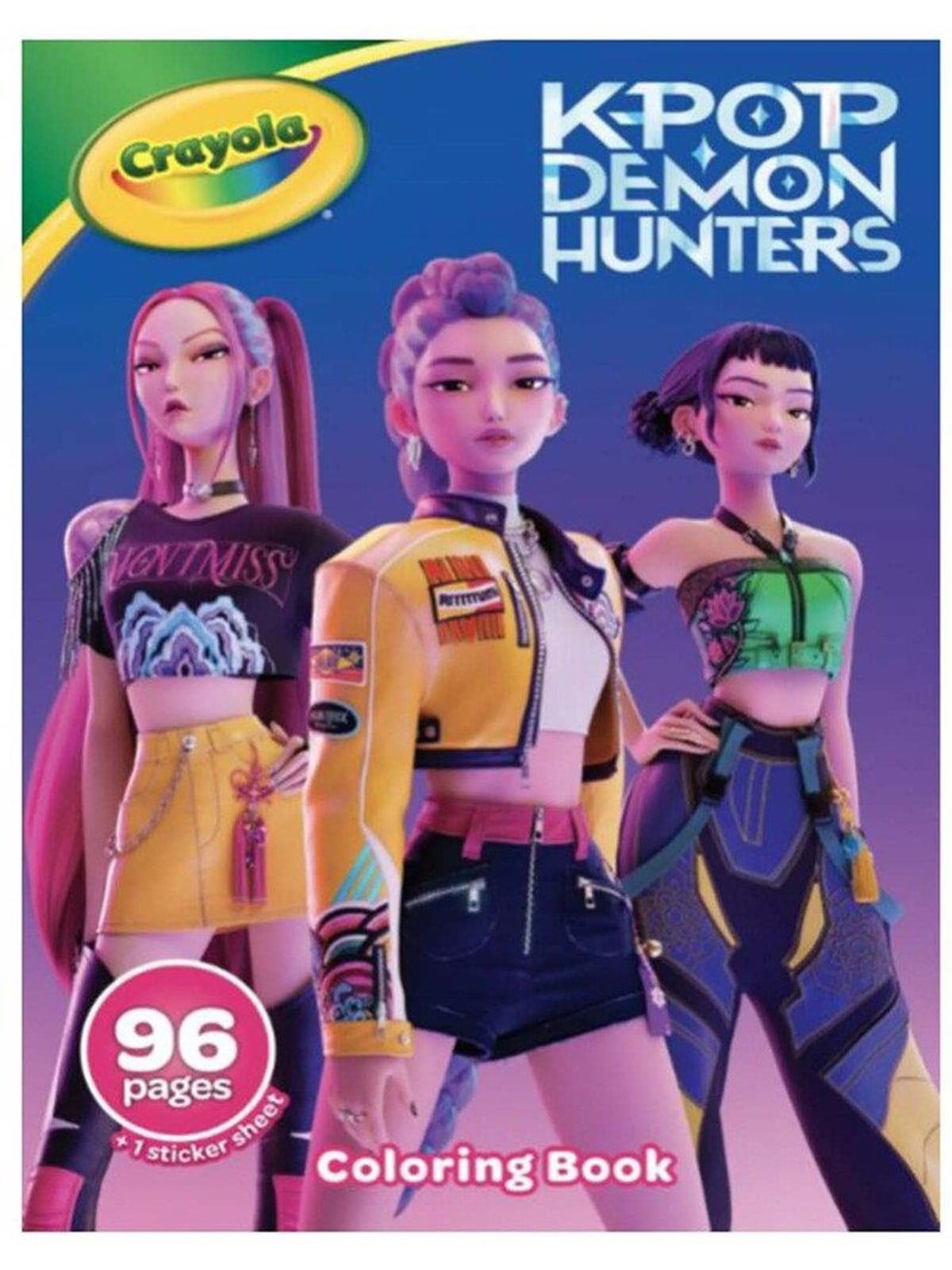 K POP KPDH CRAYOLA Coloring Book 96 Pages
