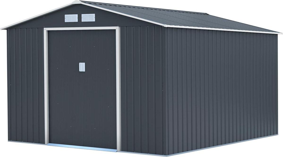 Gerätehaus aus Metall "Vegas" - 8,83 m² - Grau