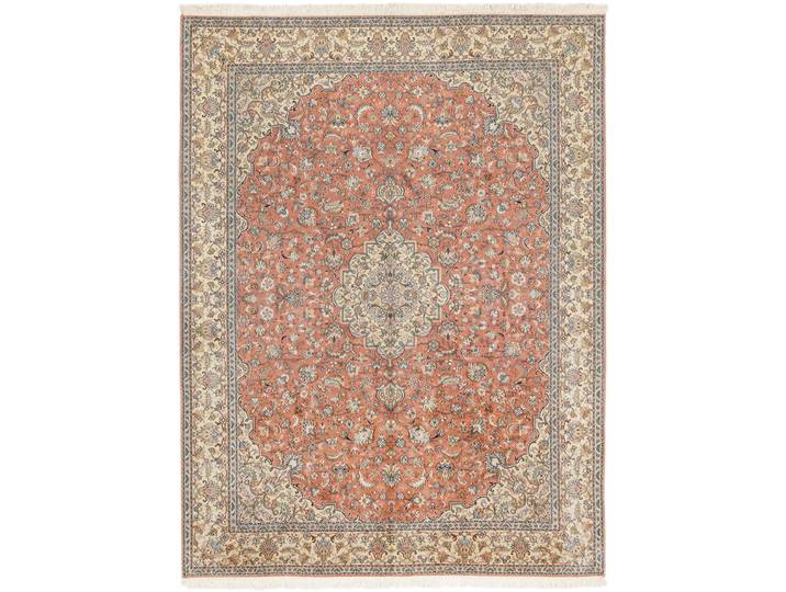 Kaschmir Seide Teppich 199x267 Handgeknüpft Orientteppich Seide