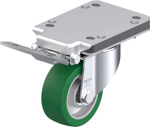 Blickle 762163 LK-ALST 100K-3-IS Lenkrolle mit Feststeller Rad-Durchmesser: 100mm Tragfähigkeit (max.): 320kg 1St.