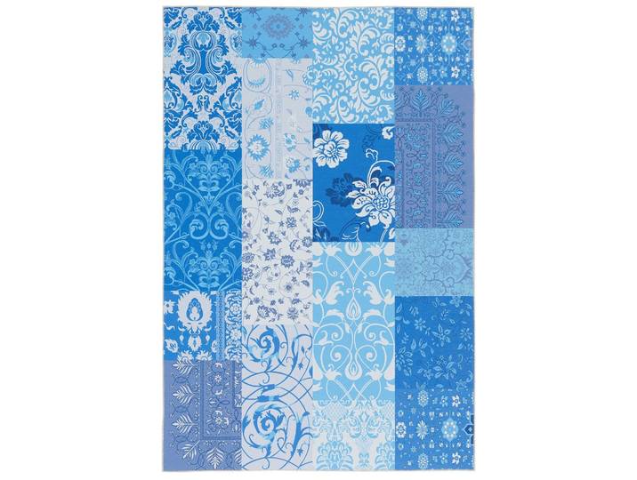 LUXUS VINTAGE DESIGNERTEPPICH PATCHWORK