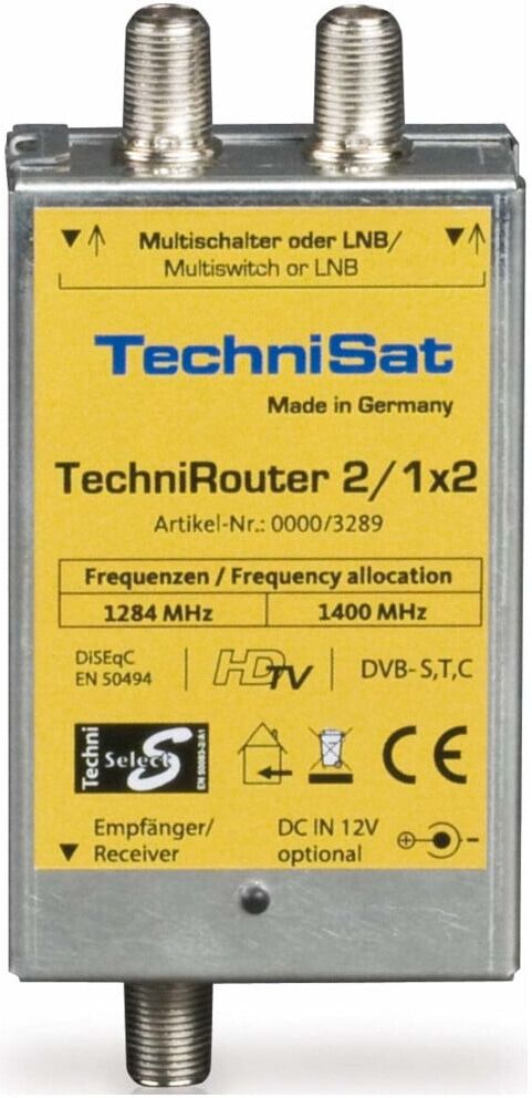 TechniSat Router Mini 2/1x2 TECHNIROUTERMINI2 (0000/3289)