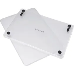 Tucano Nido Hartschalenhülle für New MacBook Air 13,6" transparaent