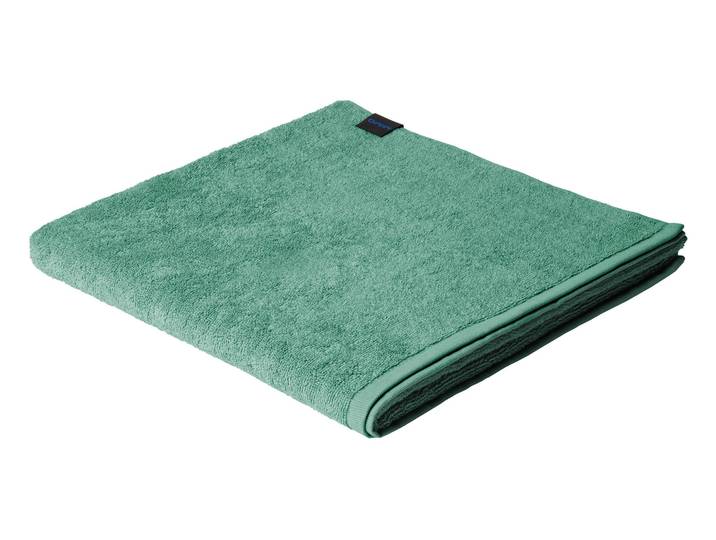 Duschtuch Mimo Sea , grün, B:70cm L:140cm, Baumwolle, Handtücher, Duschtuch