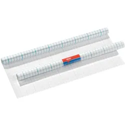 herlitz Buchschutzfolie, 400 mm x 1 m, PP, transparent