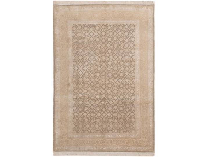 Indo Täbriz Teppich 127x184 Handgeknüpft Orientteppich