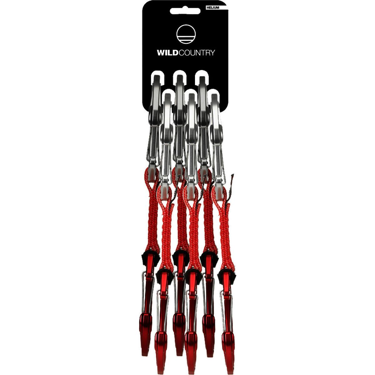 Wild Country Helium 3.0 Quickdraw 6X10CM red (1602) SET 40-0000002001-1602-SET