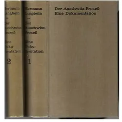 Der Auschwitz-Prozess, Fachbücher von Hermann Langbein