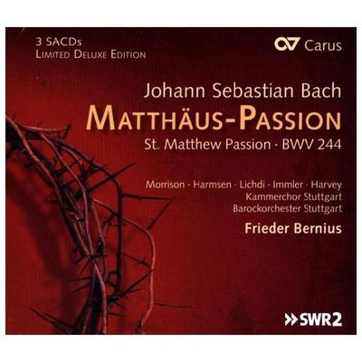 Matthäus Passion BWV 244 (limited Deluxe Edition) - Johann Sebastian Bach, CD, 4009350832862