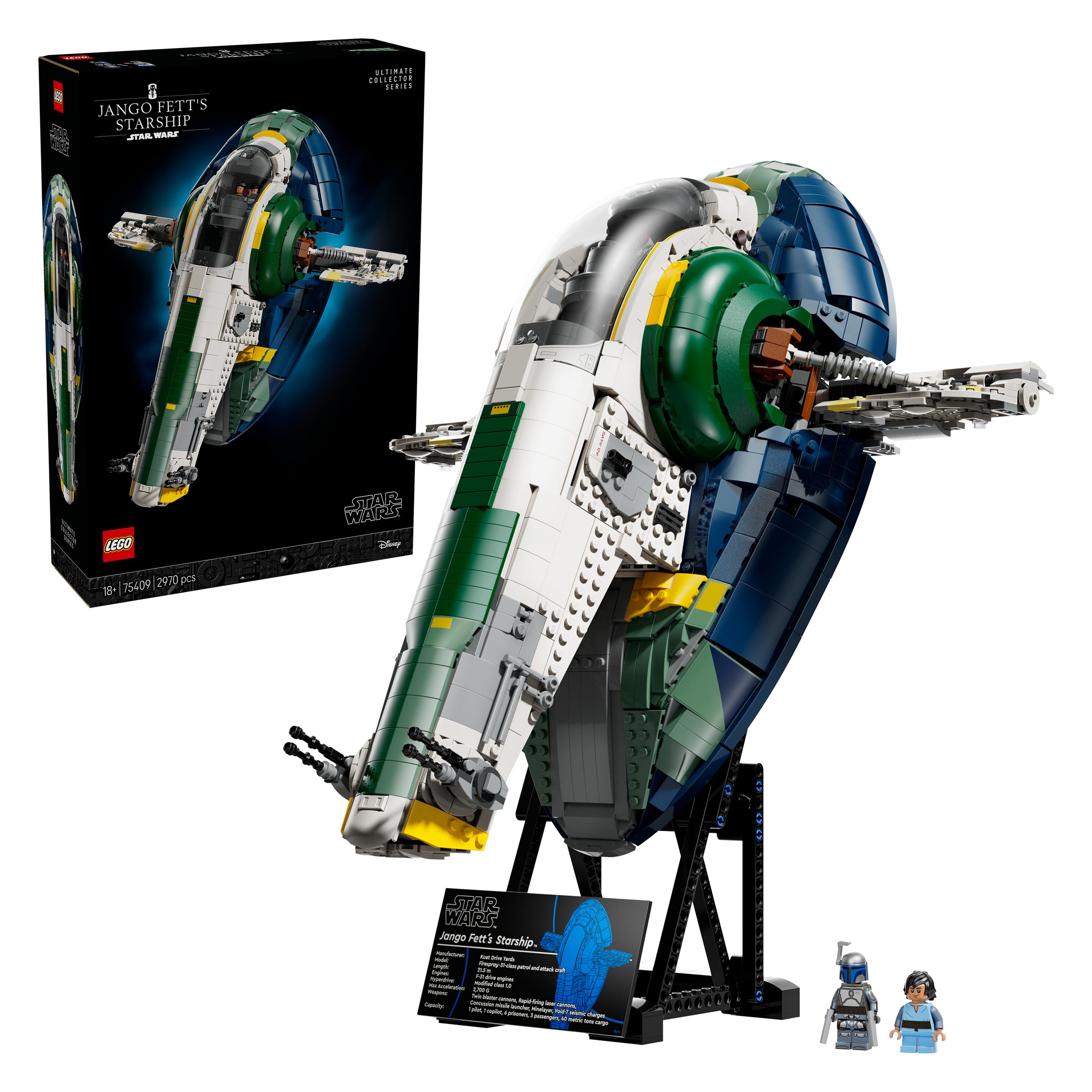 LEGO Jango Fetts Sternenschiff der Firespray-Klasse (75409, LEGO Star Wars) (75409)