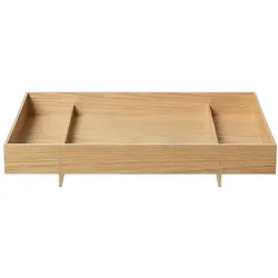 Abento - L Tablett H 8,5cm, L 50cm, B 30 cm