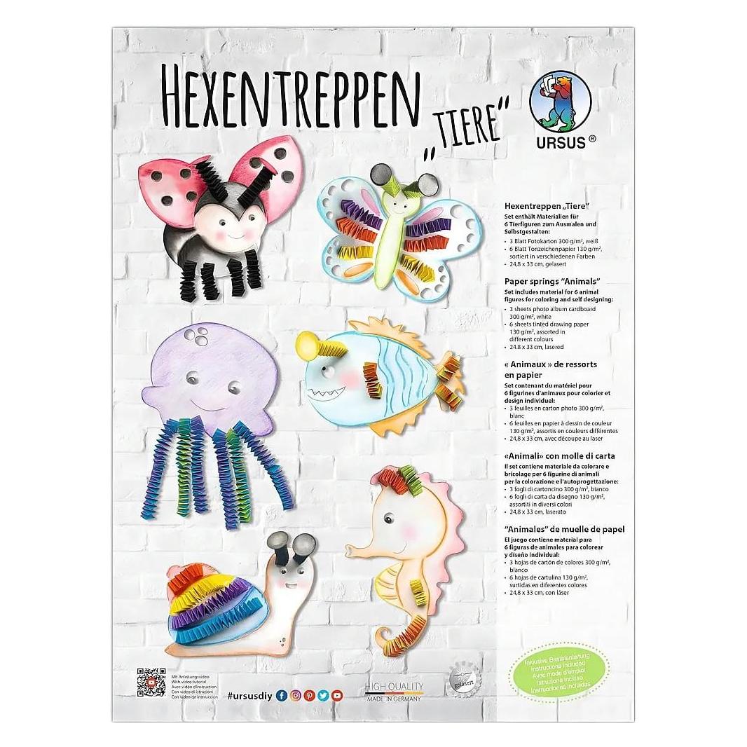 Ursus Bastelset Hexentreppen Tiere (21340099)
