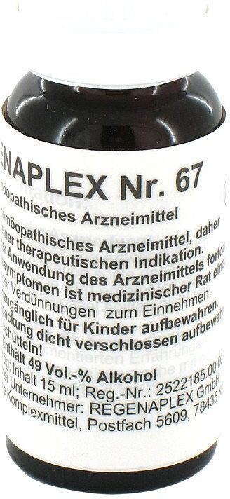 Regenaplex Nummer 67 Tropfen