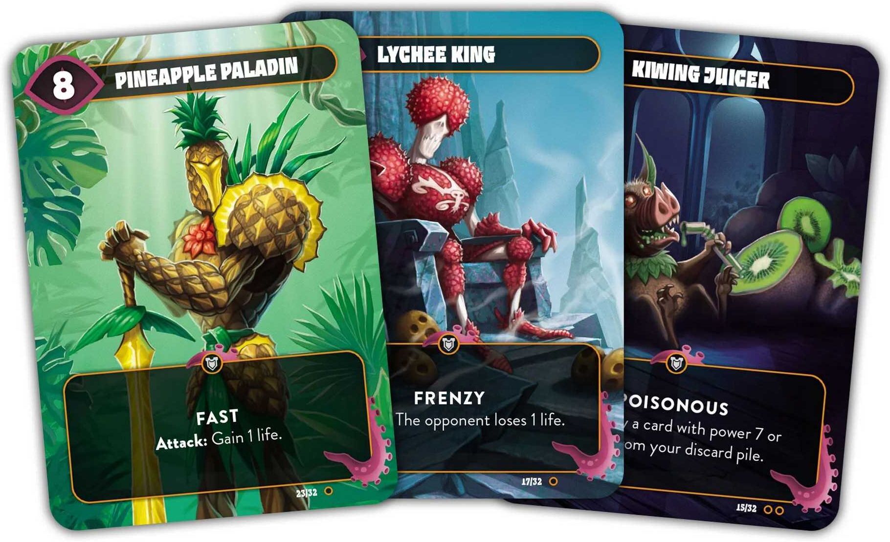 Mindbug: Battlefruit Kingdom - 2-Player Card Game, Ages 10+, by Nerdlab