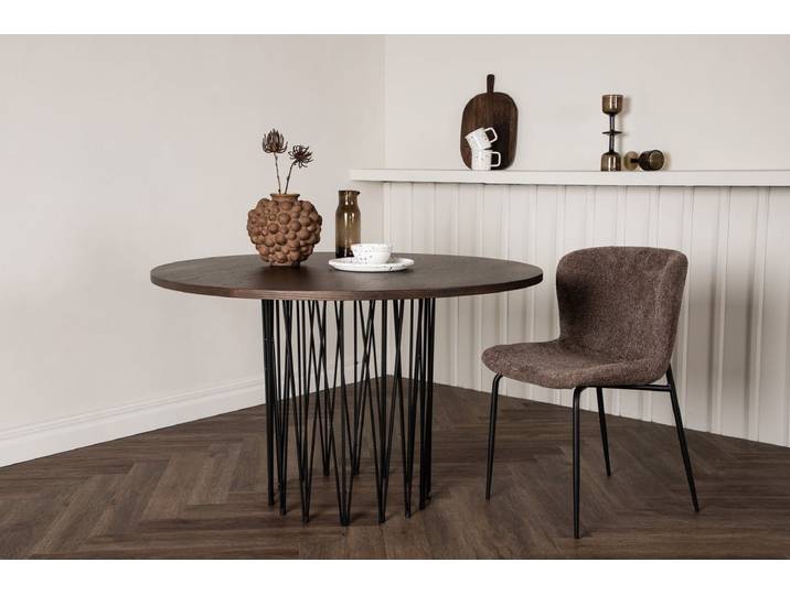 Esstisch Kalua - stilvoll und zeitlos elegant - Mokka - ?120 - Luxusbetten24