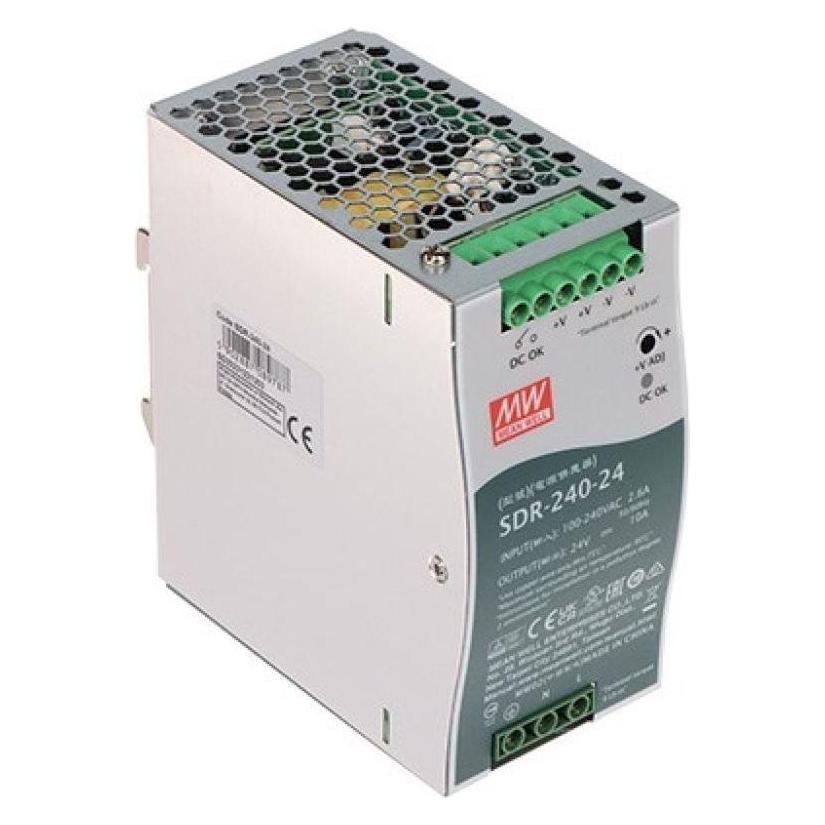 MeanWell Schaltnetzteil SDR-240-24 Mean Well (SDR-240-24)