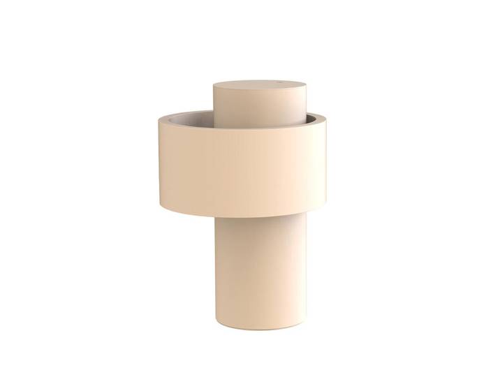 TOOY lampe de table portative NASTRO 563.34 (Beige - Aluminium)