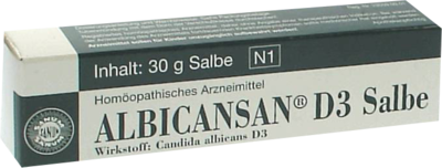 SANUM-KEHLBECK GmbH & Co. KG ALBICANSAN D 3 Salbe 30 g 04456866
