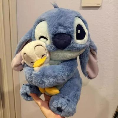 Uplift Essentials Cute Cartoon Plush Doll Soft Stuffed Pillow Toy For Kids And Gifts blue