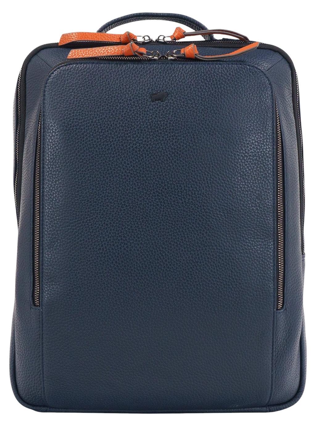 Rucksack NOVARA Rucksack blau Herren - Leder
