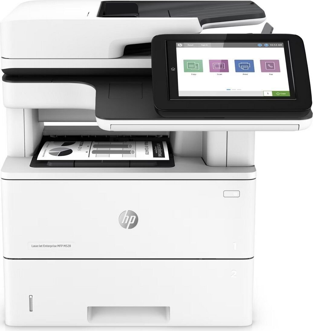 HP LaserJet Enterprise MFP M528dn   Noir/Gris - Refurbished